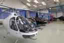 The proposed hangar would allow maintenance for four more helicopters.
