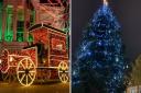 The Christmas lights displays in St Albans and Stevenage