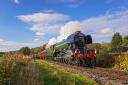 The Flying Scotsman will be in Stevenage later this month.