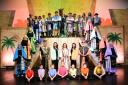 The full cast of Joseph and the Amazing Technicolour Dreamcoat