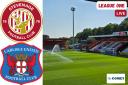 Stevenage hosted Carlisle United in League One in high temperatures.