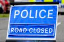 Clothall Road in Baldock is currently closed due to a crash.