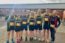 Some of the North Herts Road Runners prior to the St Neots Half Marathon. Picture: NHRR