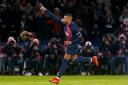 Kylian Mbappe netted a controversial penalty in the eighth minute of stoppage-time (Owen Humphreys/PA)