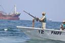 Somalia’s maritime police force has intensified patrols in the Red Sea after a failed pirate hijacking of a ship in the Gulf of Aden (Jackson Njehia/AP)