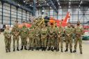 Letchworth Air Cadets visited the Red Arrows at RAF Waddington
