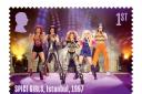 The set of stamps celebrating the Spice Girls will go on sale on January 11