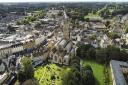 Cirencester in Gloucestershire, The Cotswolds aerial drone photographs