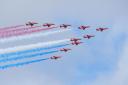 When was the last time you saw the Red Arrows fly over your house?