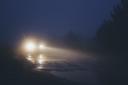 Fog: Motorists have been advised to be careful