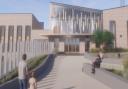 An artist's impression of what the new mental health unit in Stevenage will look like