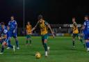 Hitchin Town suffered a bad night at Bedford Town.