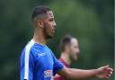 Ashley Hay scored Baldock Town's final goal of the 2021-2022 season.