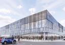 A concept image of the new Stevenage Marks & Spencer foodhall at the former Debenhams store