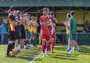 Hitchin Town formed a guard of honour for Southern League Premier Division Central champions Banbury United.