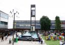 Redevelopment is currently underway in Stevenage's town centre