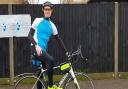 Matt Treherne, a radiographer at Lister Hospital in Stevenage, has cycled more than 1,000 miles for good causes