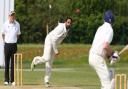 Shaftab Khalid was in form for Hitchin as they beat Sawbridgeworth. Picture: DANNY LOO PHOTOGRAPHY