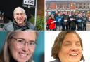 The candidates for the Hitchin North by-election