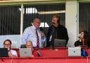 Comet Sport's Neil Metcalfe has a go at second guessing Steve Evans ' team against Portsmouth. Picture: TGS PHOTO