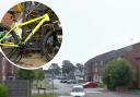 Hertfordshire police have released an image of a mountain bike stolen during a theft a Letchworth
