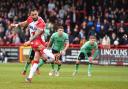 Kane Hemmings has moved to Crewe after opting to leave Stevenage. Picture: TGS PHOTO
