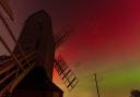 Terry Reed captured this incredible picture of the Northern Lights at Cromer Windmill.