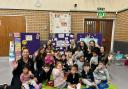 Staff and pupils at Teddybears Pre-School