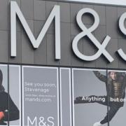 Work on the new Marks & Spencer store on the Roaring Meg Retail Park in Stevenage is advancing, ahead of opening in April