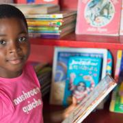 A child at one of Hitchin-based charity Humanitas' schools in Ghana, who will benefit from the Shop for Humanity campaign this Christmas