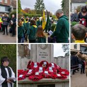 Hoards of Hitchinites gathered across the area on Remembrance Sunday to pay their respects to those who have lost their lives in the two World Wars, as well as subsequent conflicts