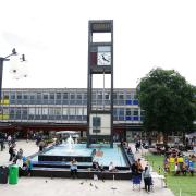 Redevelopment is currently underway in Stevenage's town centre