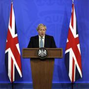 Prime Minister Boris Johnson during a previous coronavirus briefing in Downing Street, London. He is due to announce on Monday, June 14 whether June 21st lockdown easing is going to be delayed.
