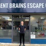 Kaden Lambert, 19, opened Agent Brains Escape Rooms in Letchworth on May 17 - North Herts' first escape room