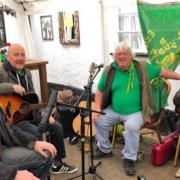 Musicians ensured the Baldock Fleadh took place again this year.