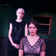 Grace Gallagher and Nicola Hurst, who star in thriller Too Late at The Market Theatre in Hitchin.