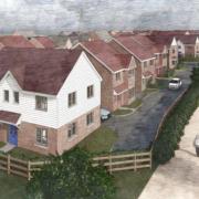 How some of the new homes in Forster Country, Stevenage, could look. Bellway has promised the new homes within the conservation area will include traditional features such as chimneys and gable-fronted porch canopies.