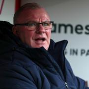 Steve Evans says win over Crewe heaps pressure on others, not his side. Picture: GEORGE TEWKESBURY/PA