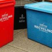 Bins in Stevenage will be collected one day later than normal next week.