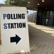 Polling stations across Stevenage opened at 7am today.