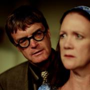 Ivan Phillips as Mike and Jo Roskilly as Suzy in 'Wait Until Dark'