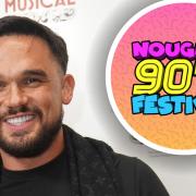 Gareth Gates is among those performing at Noughty 90s Festival in Hitchin on July 1.