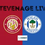 Stevenage took on Wigan Athletic in League One.