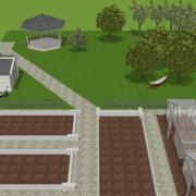 The plan of Brandles' outdoor classroom
