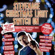 The annual Christmas lights switch on will take place this Saturday