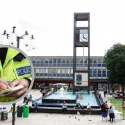Wallets, purses and mobile phones are being stolen in Stevenage town centre
