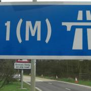 Delays are expected on the A1(M) while roadworks are carried out next month.