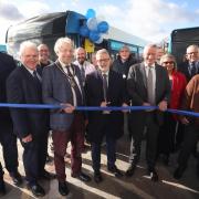 Stagecoach's new bus service - set to link Stevenage, Hitchin and Bedford - has officially launched.