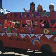 All aboard the Kimpton May Festival fun bus!