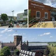 The Telegraph has named nine Hertfordshire areas on its list of the 100 best commuter towns for London.
